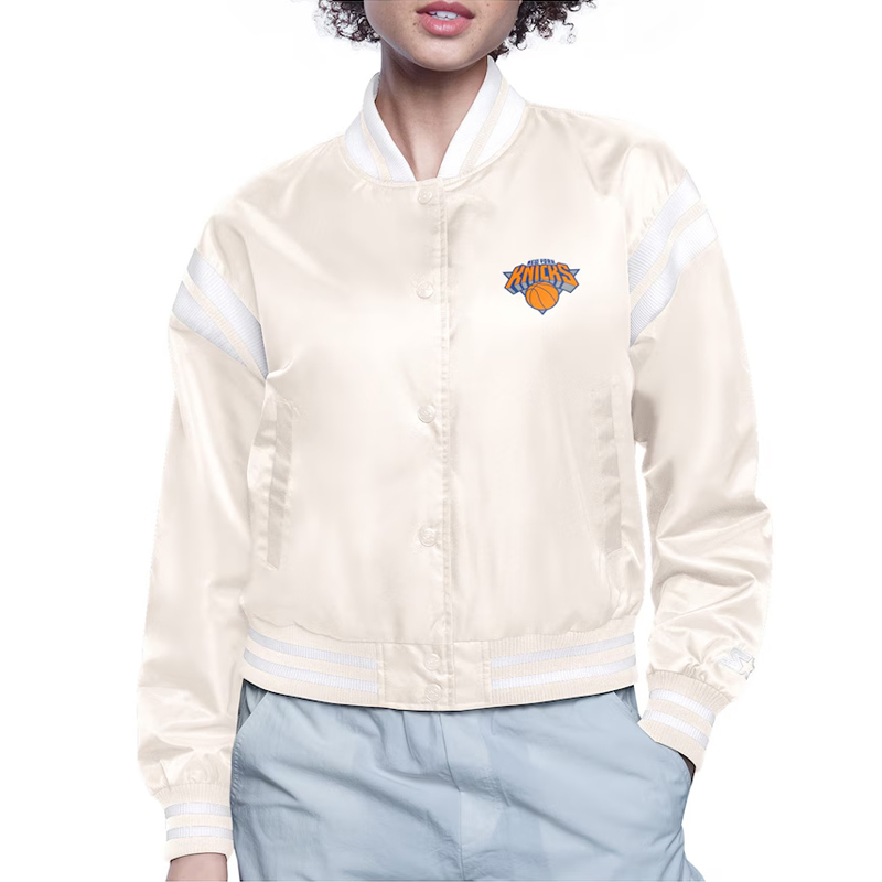 new-york-knicks-printed-logo-varsity-white-satin-jacket new-york-knicks-printed-logo-varsity-white-satin-jacket