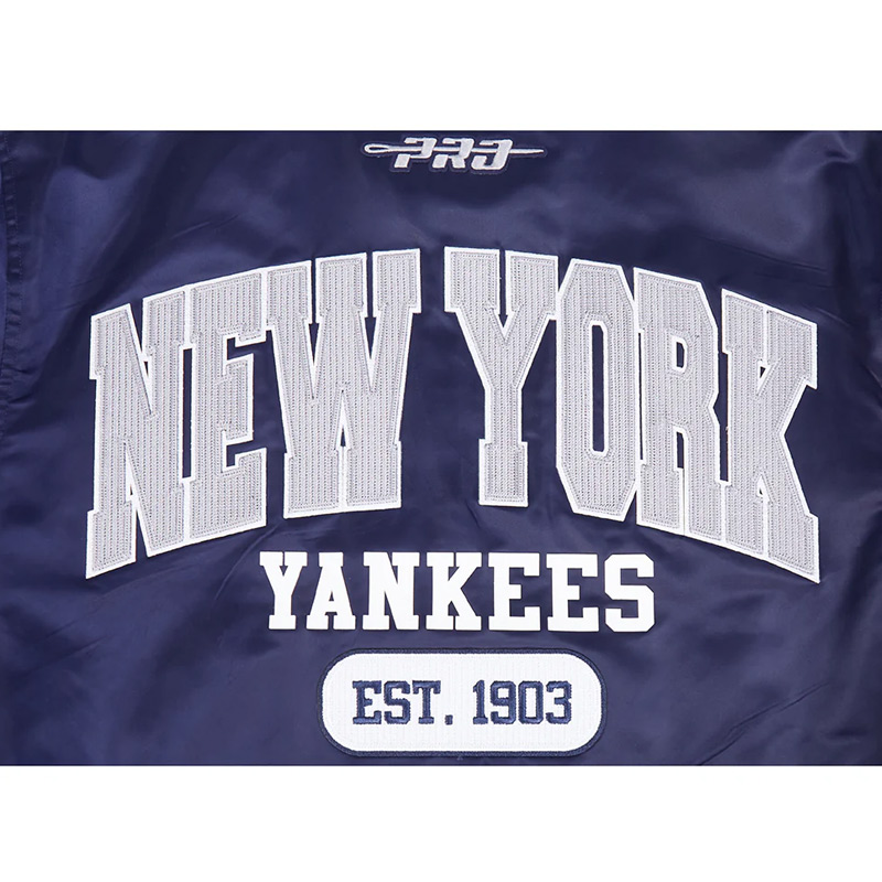 new-york-yankees-city-arch-navy-bomber-satin-jacket new-york-yankees-city-arch-navy-bomber-satin-jacket