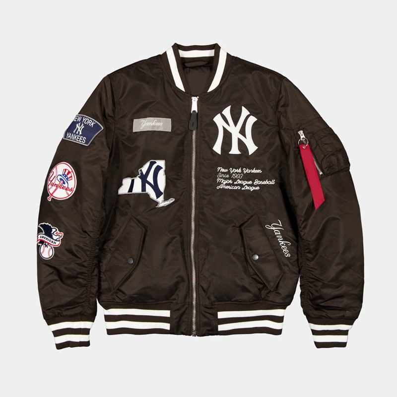 new-york-yankees-ma-1-brown-bomber-jacket new-york-yankees-ma-1-brown-bomber-jacket